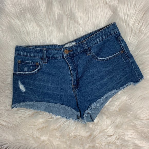 FREE PEOPLE Short Shorts - Picture 1 of 7